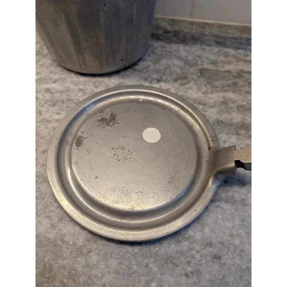 Vintage‎ Aluminum Double Boiler, 3 Piece, Household Institute